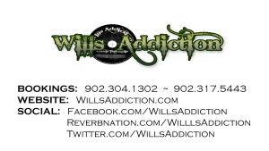 wills addiction business card